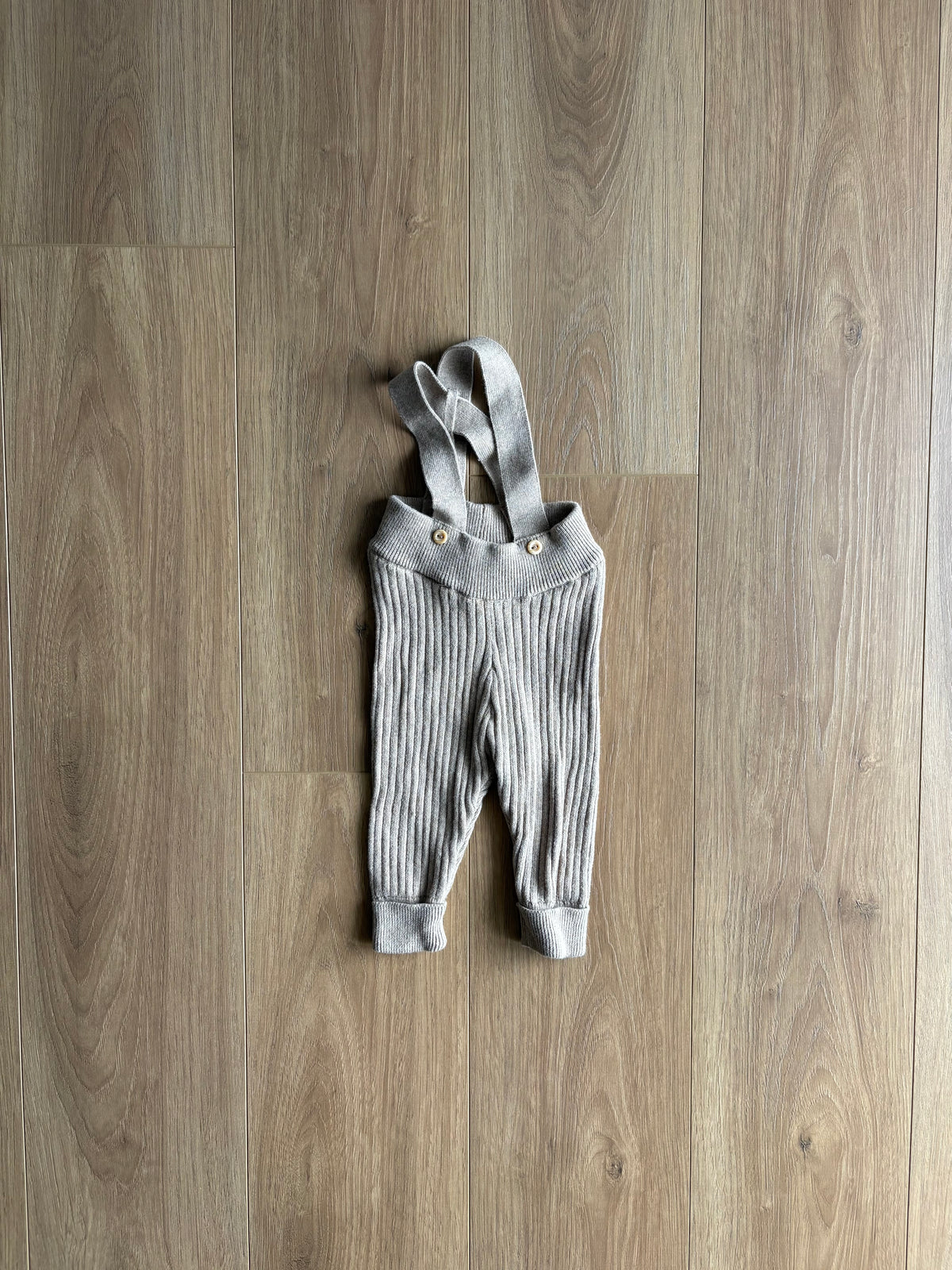 Legging côtelé avec bretelle - H&M - 1/2 mois