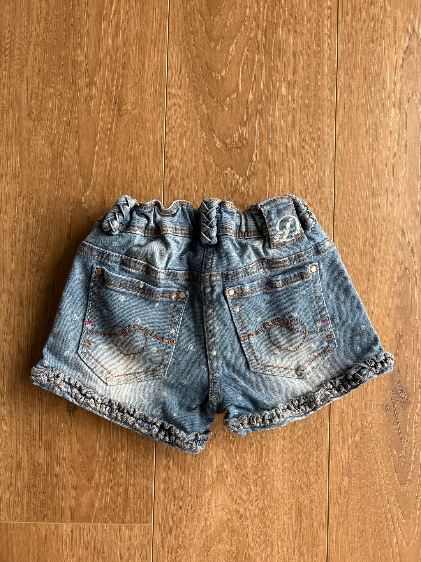 Short jeans - sans marque - 2 ans