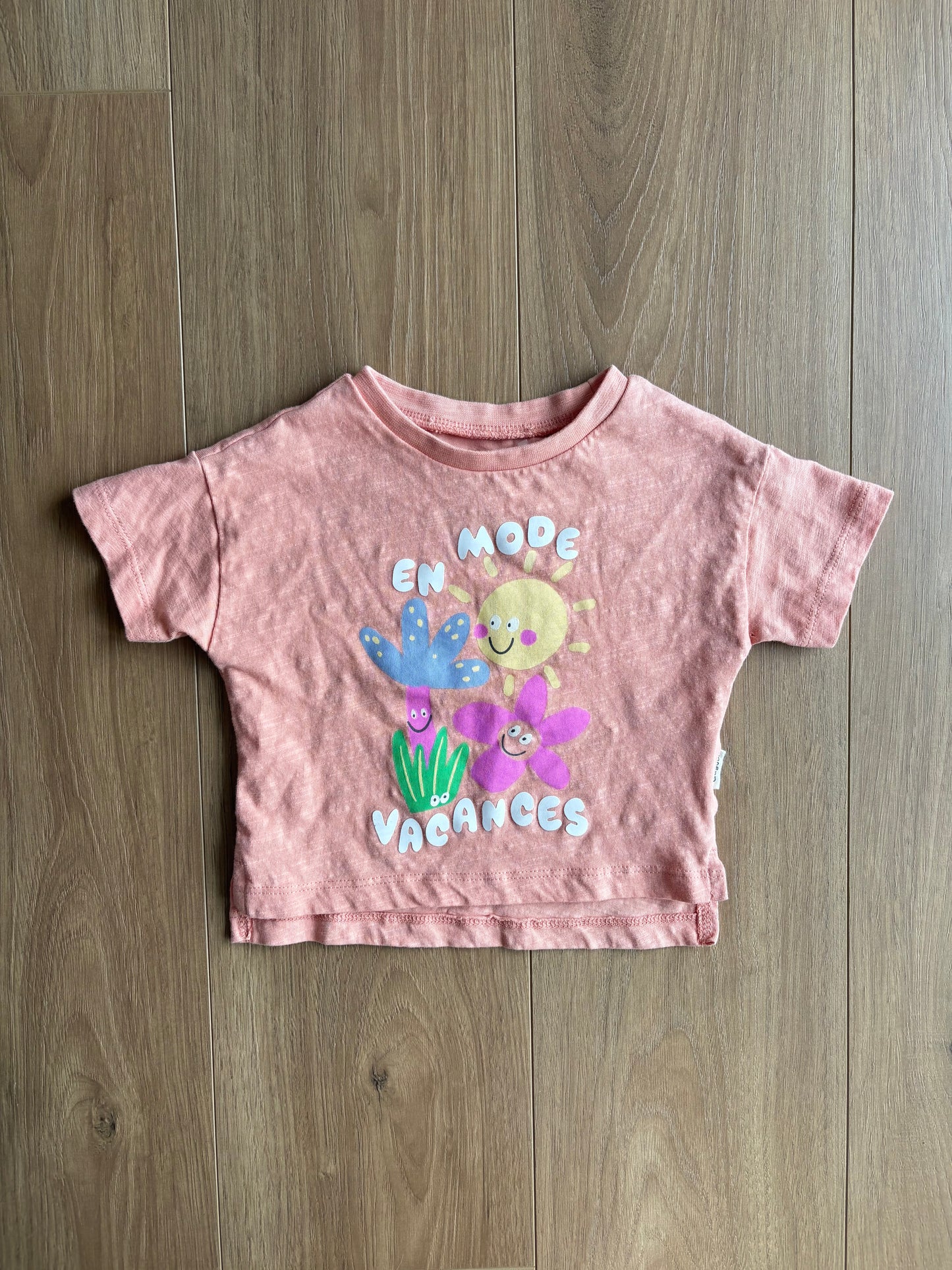 *petit trou* T-shirt - Gagou - 6 mois