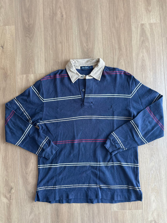 Polo manches longues - Nautica - Large