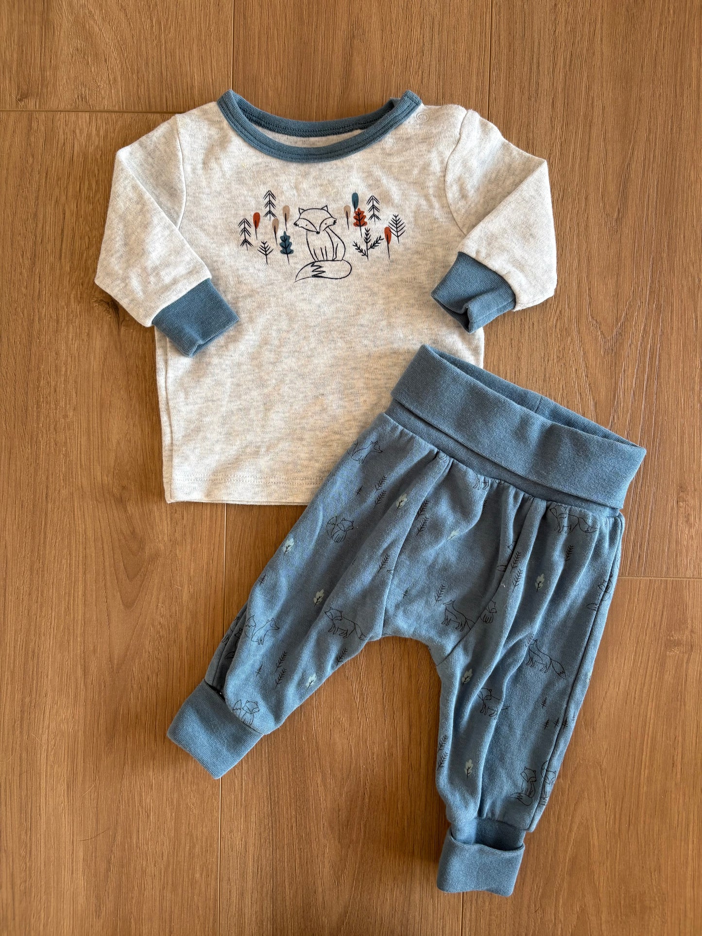 Ensemble 2 pièces - Trois moutons - 3 mois