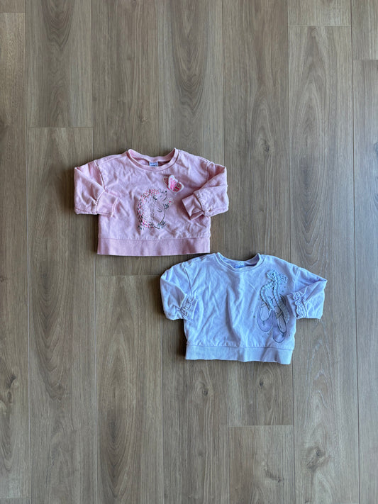 Lot Crewneck - Carter’s - 12 mois
