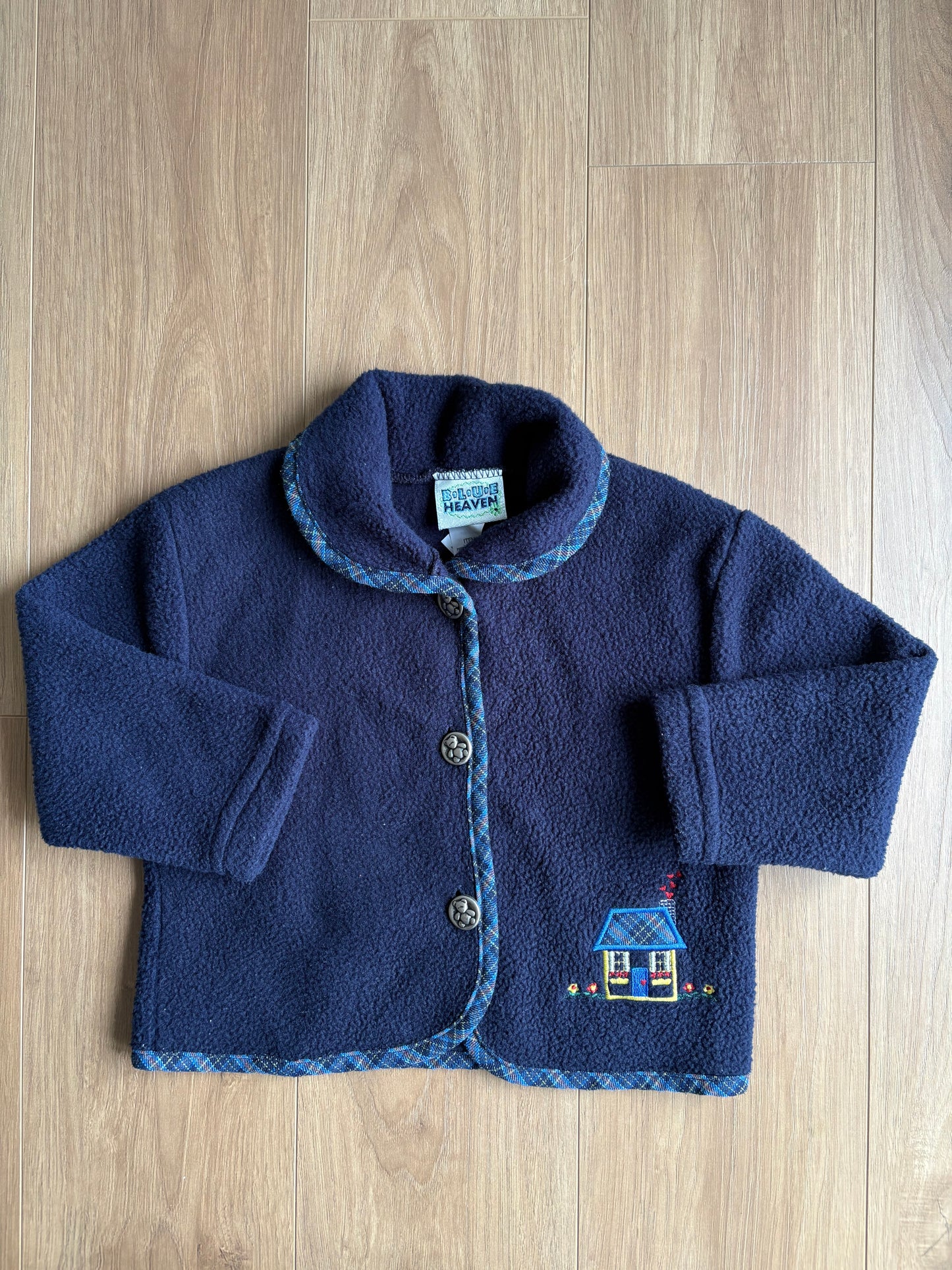 *Vintage* Veste polar - Blue Heaven - 4 ans
