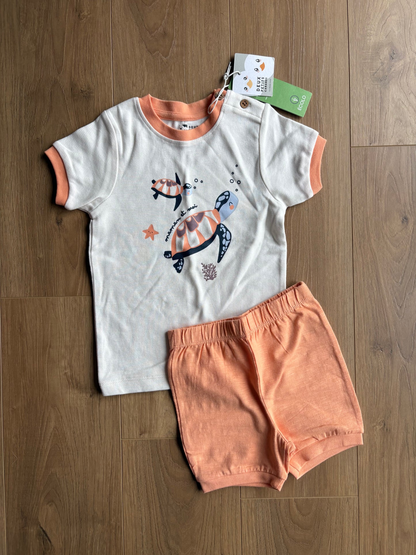 *Neuf* Pyjama 2 pièces - Deux petits canards - 18 mois