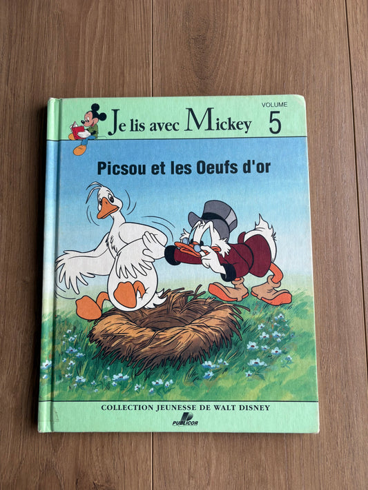 Vintage - Je lis avec Mickey - Picsou et les œufs d’or