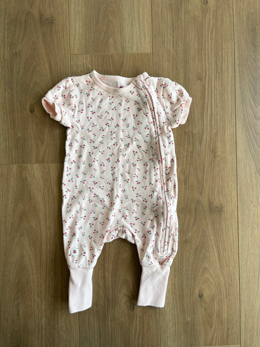 Pyjama sans pied - Trois moutons - 3/6 mois