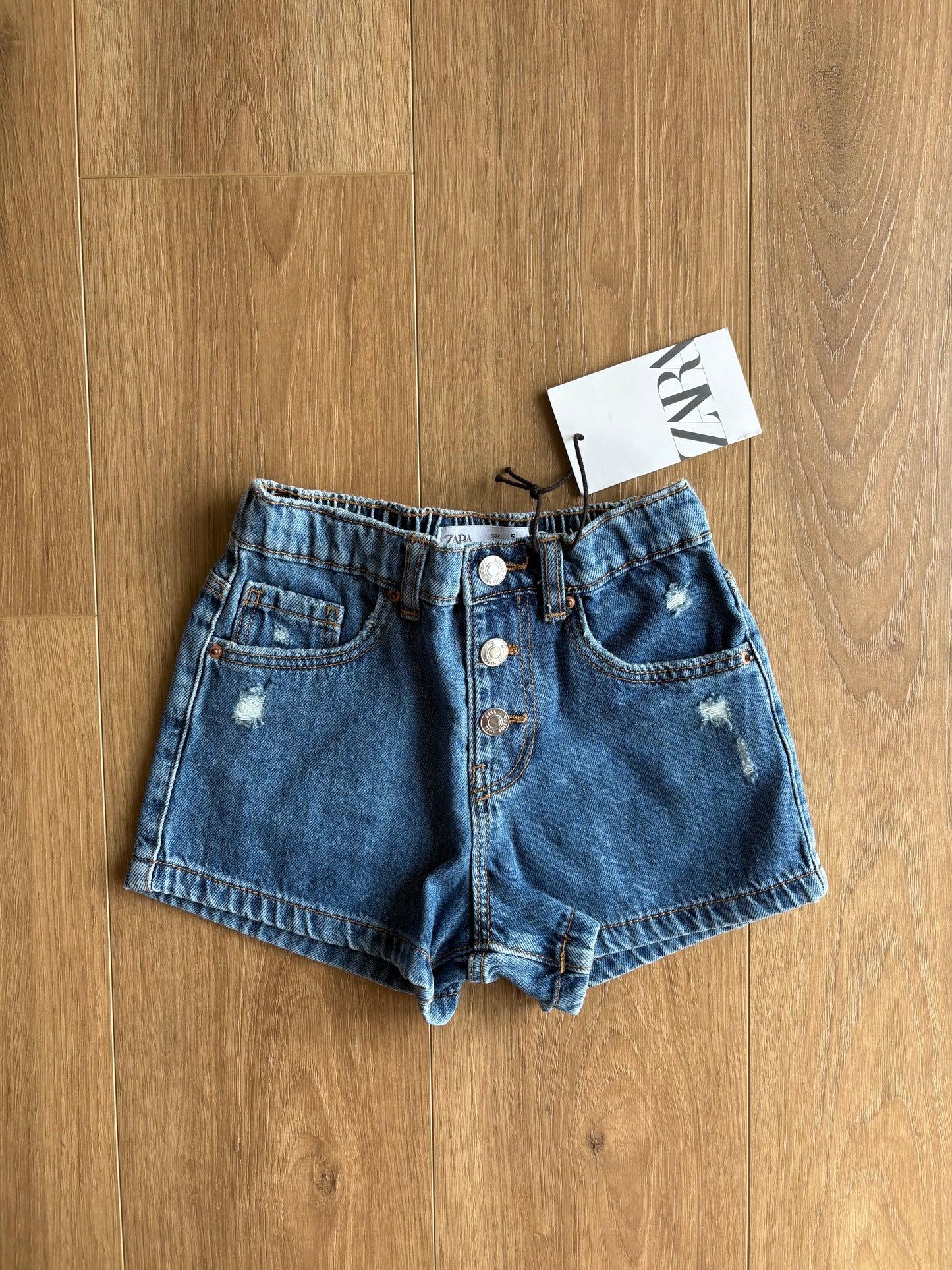 *Neuf* Short jeans - Zara - 5 ans