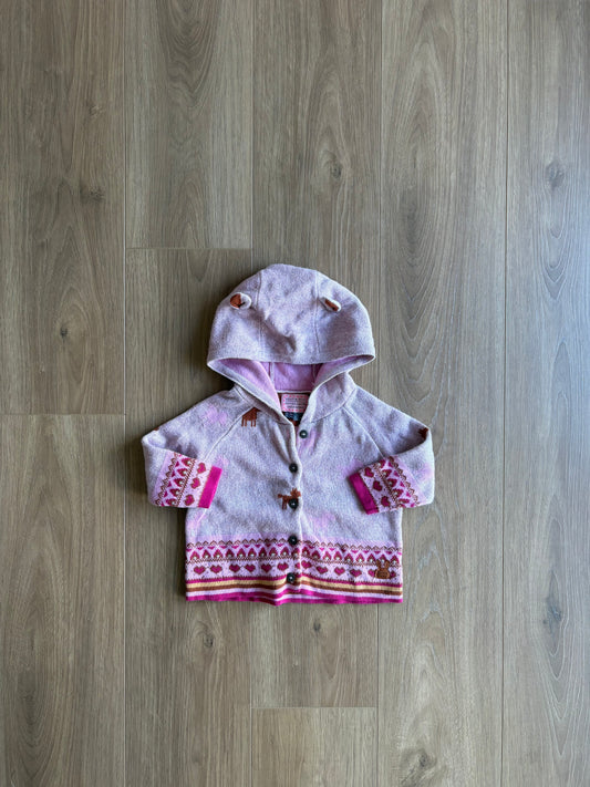 Cardigan mailles - Souris Mini , édition limitée - 6/9 mois