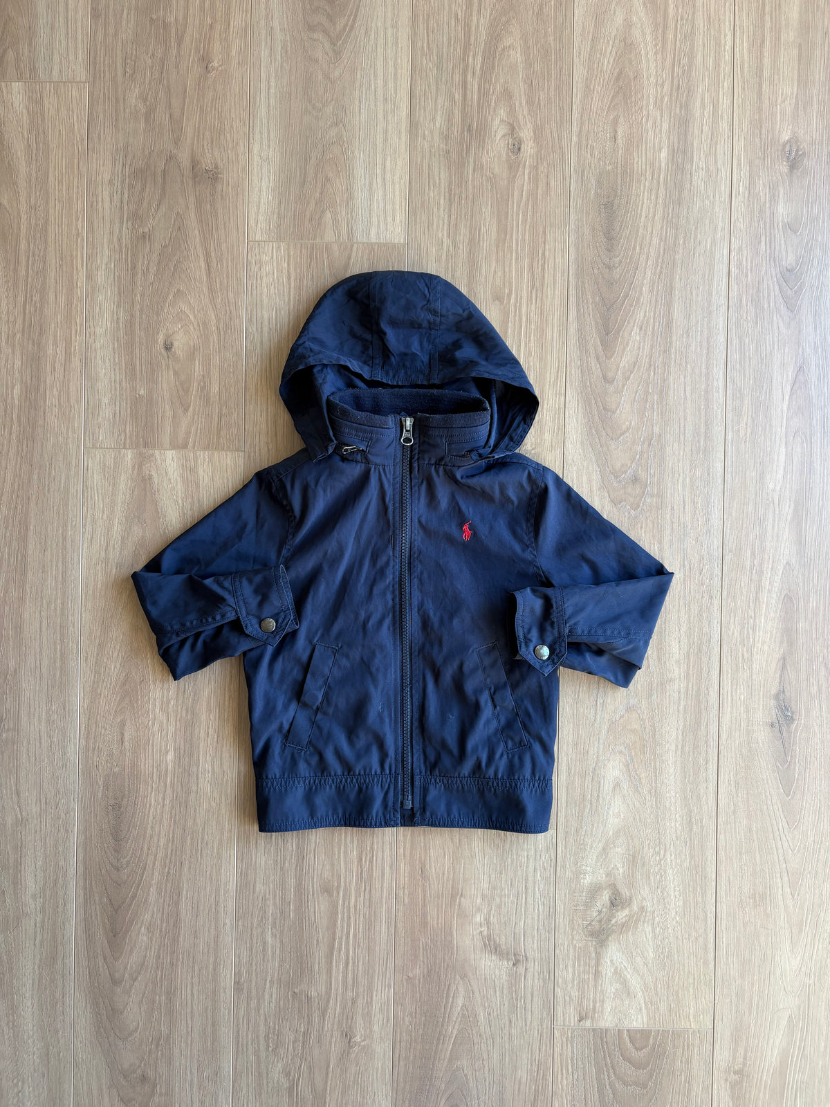 *leger imparfait* Manteau mi-saison - Ralph Lauren - 3 ans (capuchon amovible)