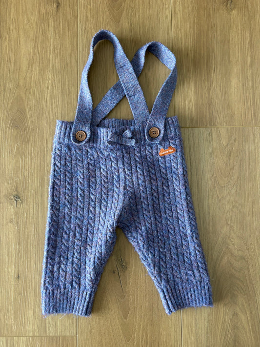 Legging/Salopette tricot - Souris mini - 3/6 mois