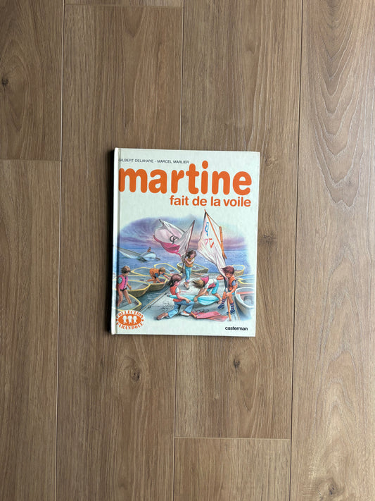 Martine fait de la voile