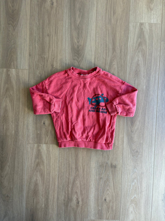 Crewneck - Zara - 3/4 ans (voir le dos)