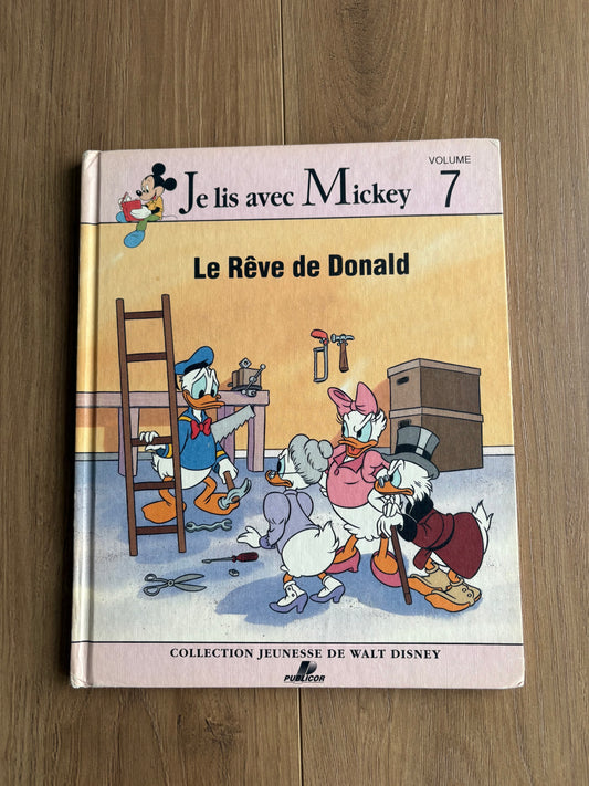 Vintage - Je lis avec Mickey - Le rêve de Donald