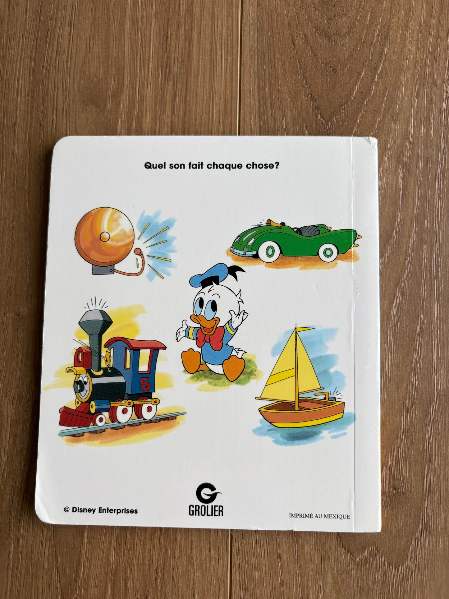 Livre Disney - Bébé Donald au parc d’amusement - Les sons