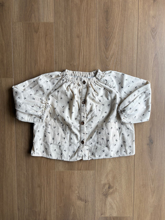 *Léger imparfait* Blouse en corduroy - Zara - 4/5 ans