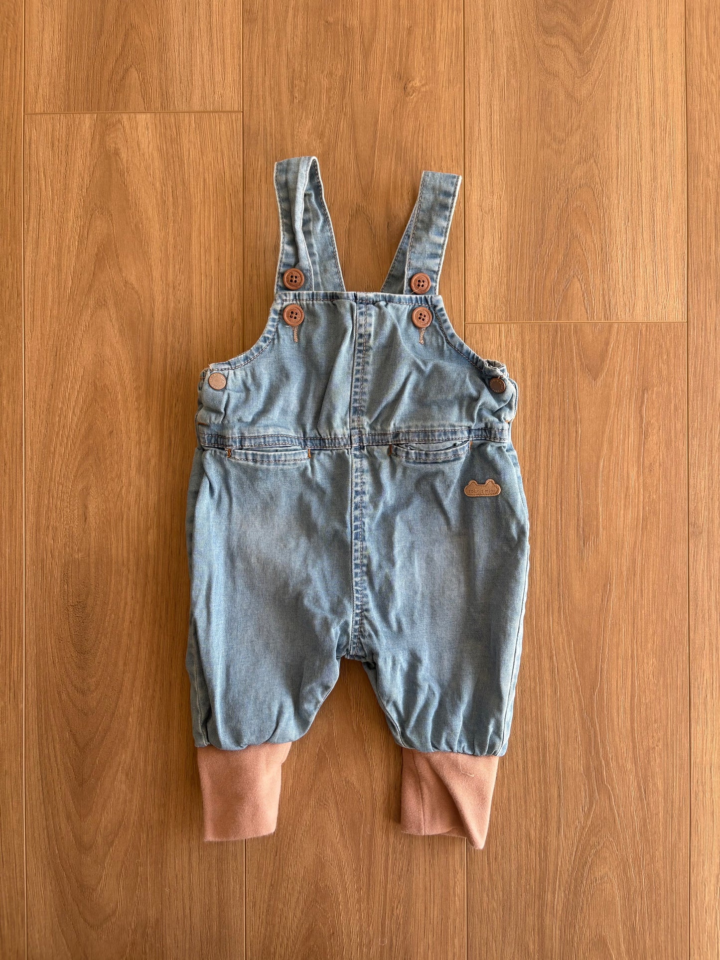 Salopette jeans - Souris Mini - 3/6 mois