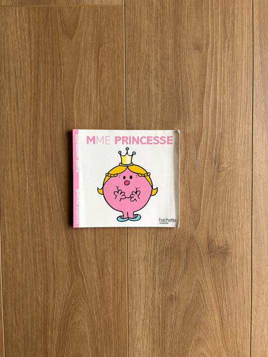 *Léger imparfait couverture* Livre monsieur madame - Mme Princesse