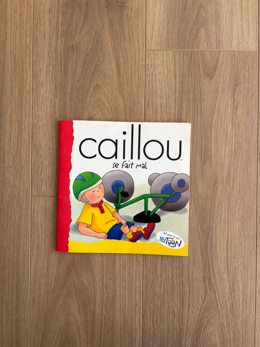 Caillou se fait mal