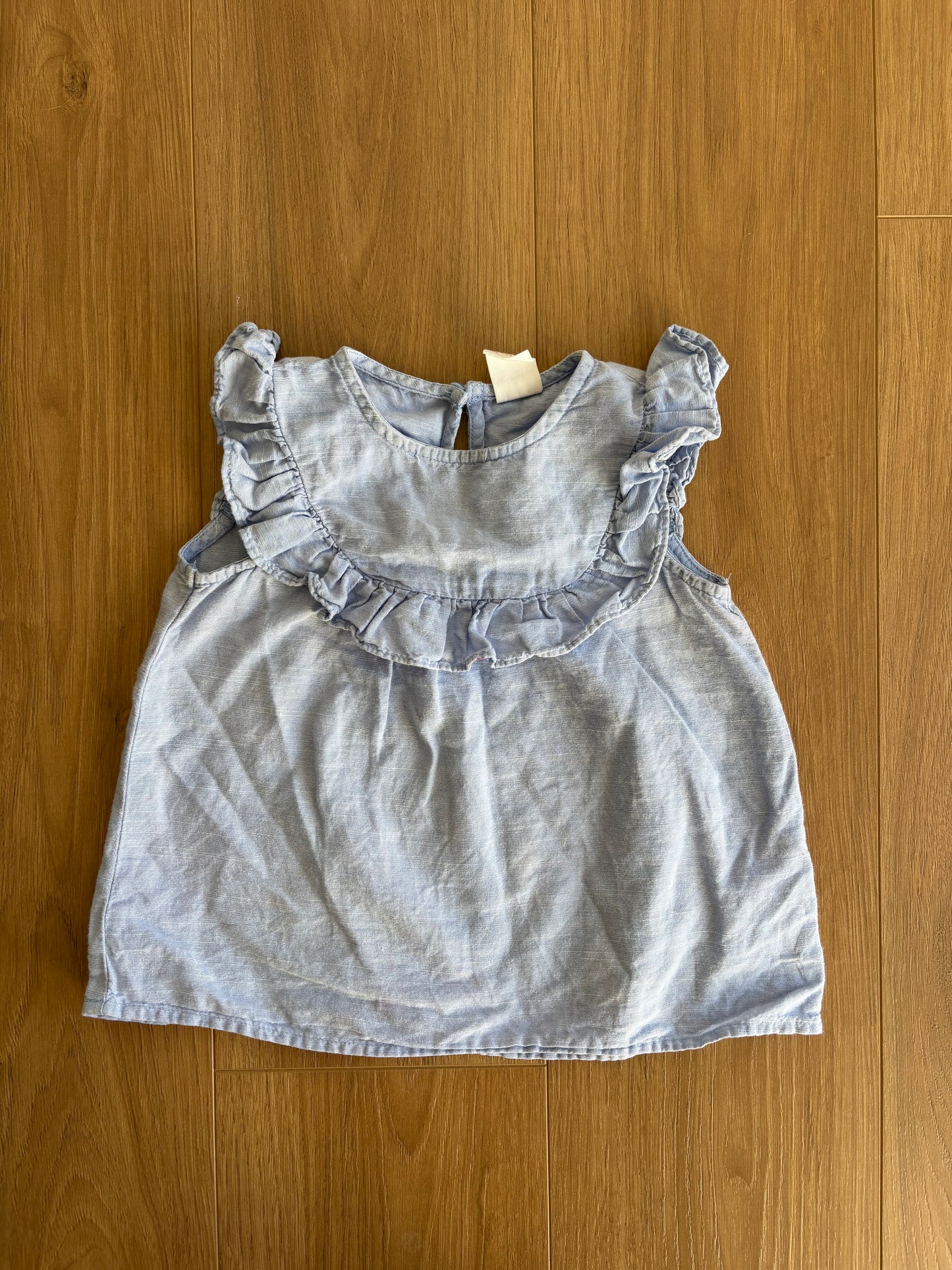 *Petite tache* Chemise - H&M - 12/18 mois