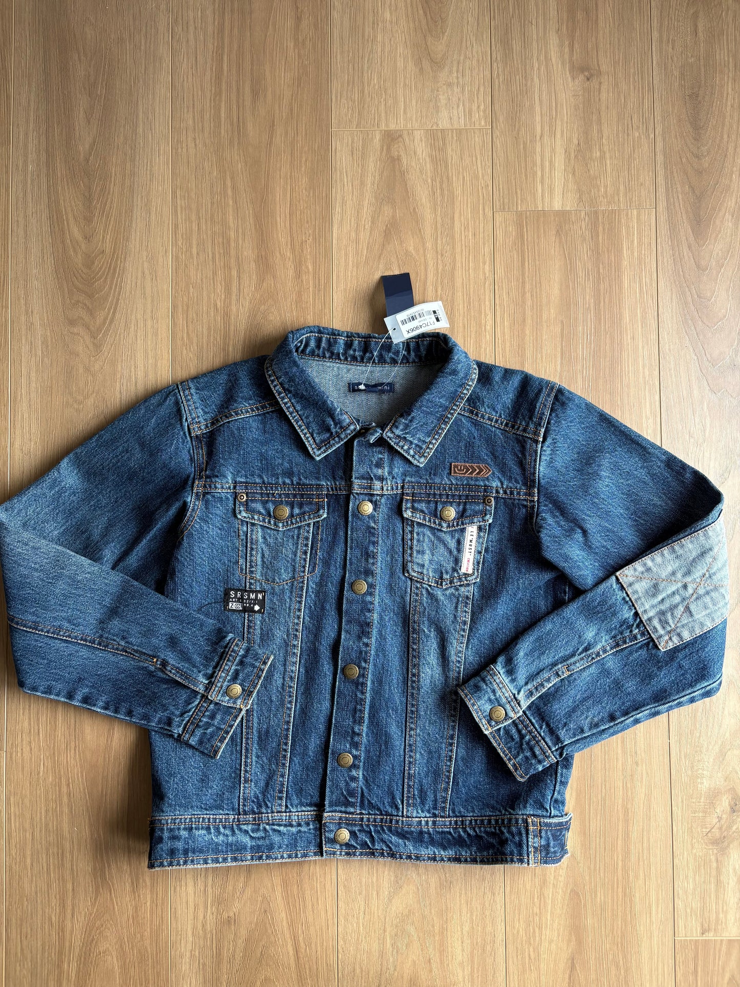 *Neuf* Manteau jeans - Souris mini - 12 ans