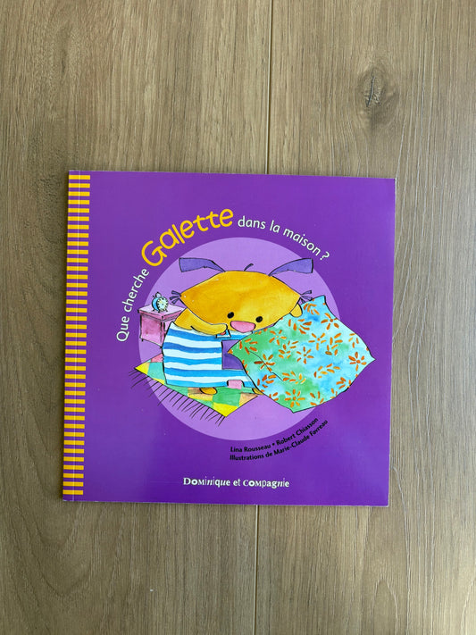 Que cherche Galette dans la maison ?