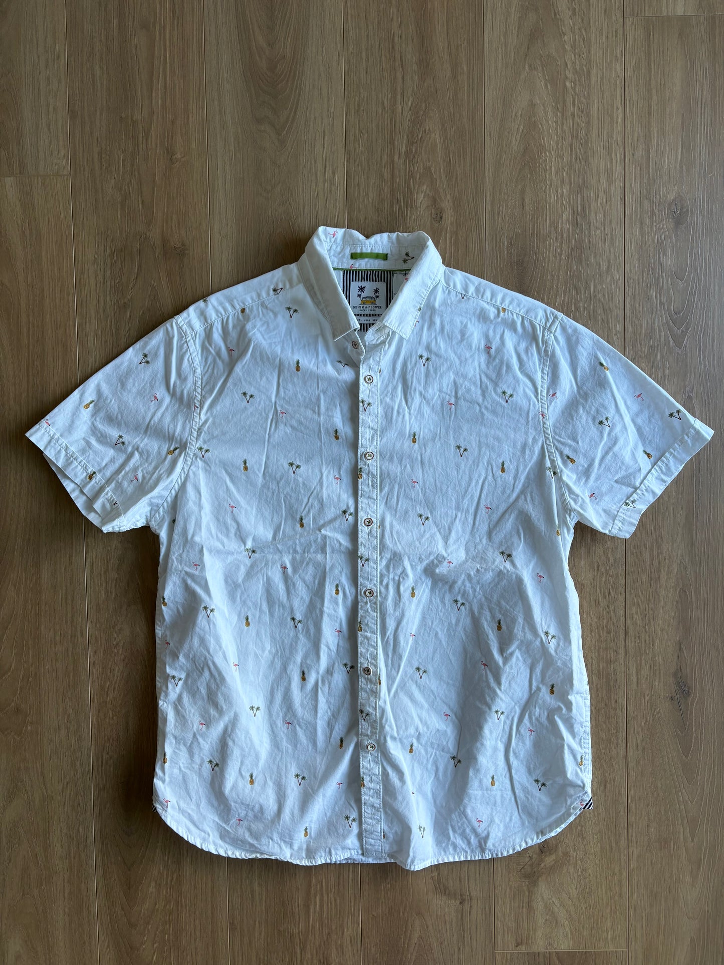 Chemise - Denim & Flower - Large