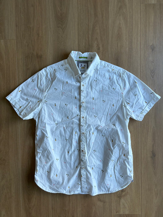 Chemise - Denim & Flower - Large