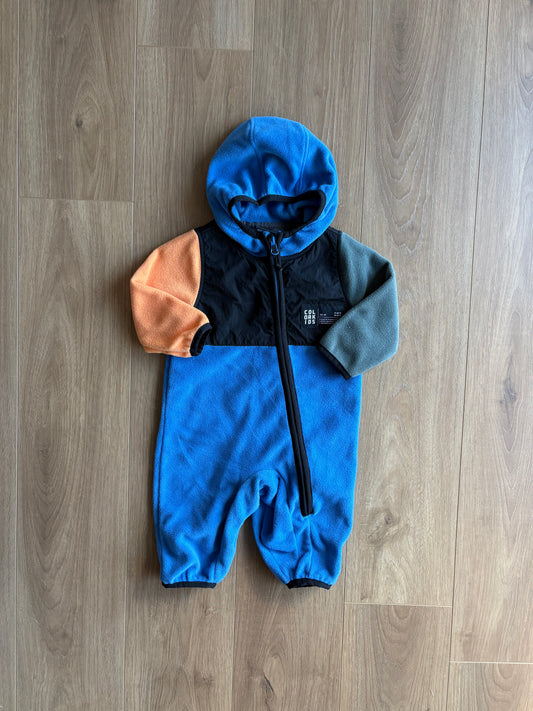 #112 *Neuf sans étiquette* Manteau polar - Color Kids -  6 mois