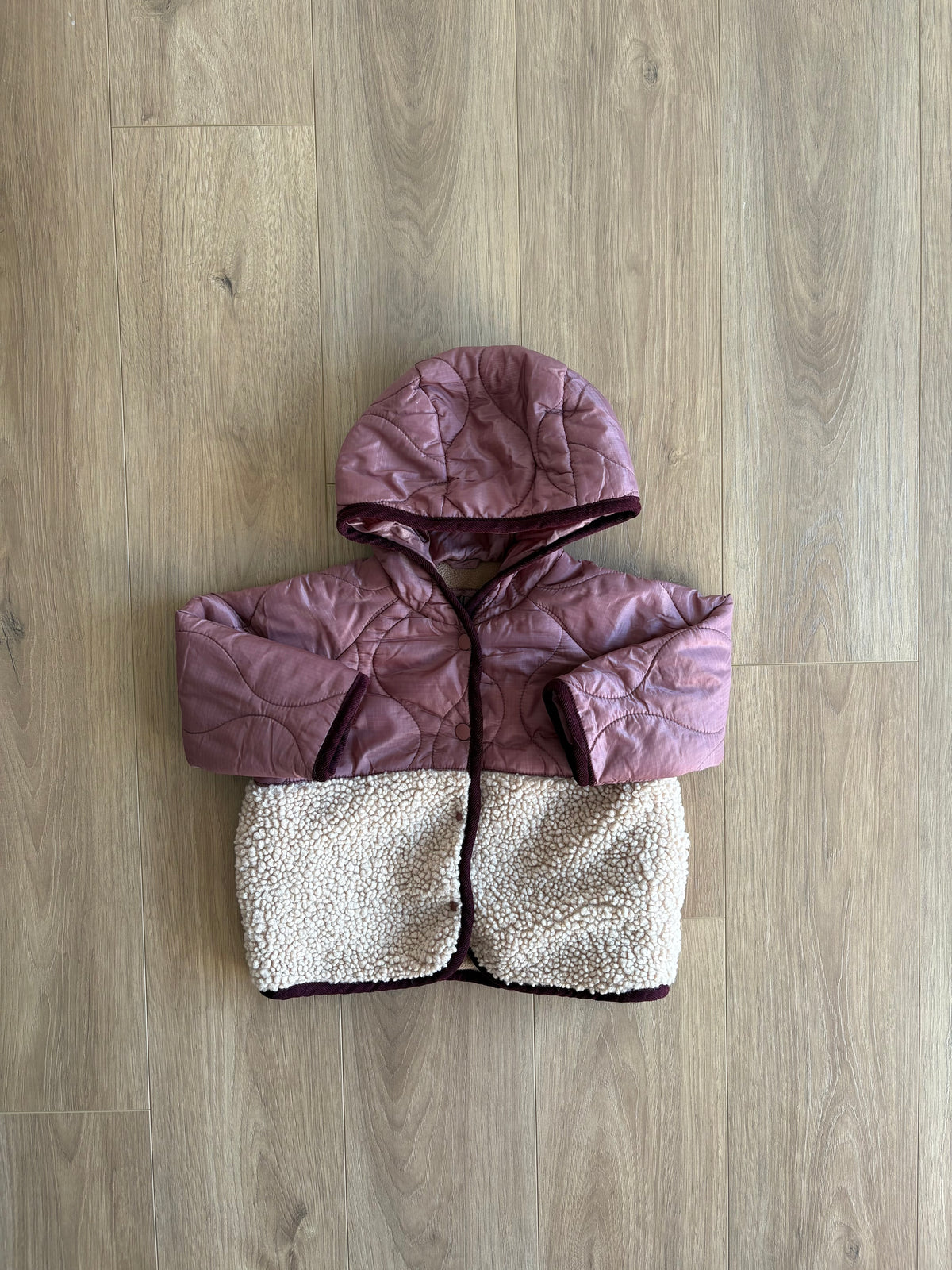 Manteau *intérieur polar* - Zara X Disney - 12/18 mois *Voir le dos*