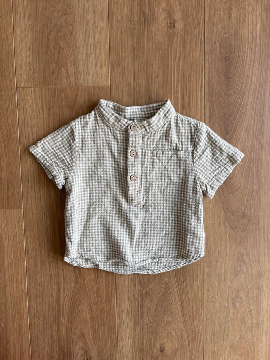 *Neuf sans étiquette* Chemise - Rylee & Cru - 6/12 mois