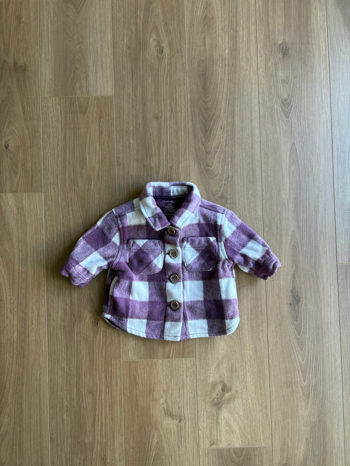 Manteau/chemise - George - 0/3 mois