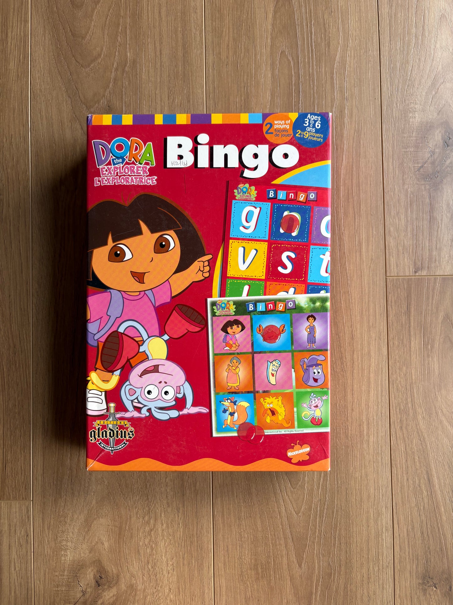 *Manque 1 cartes* Bingo - Dora , 3/6 ans