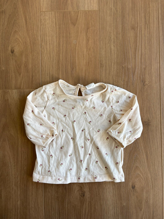 Chandail manches longues - H&M - 4/6 mois