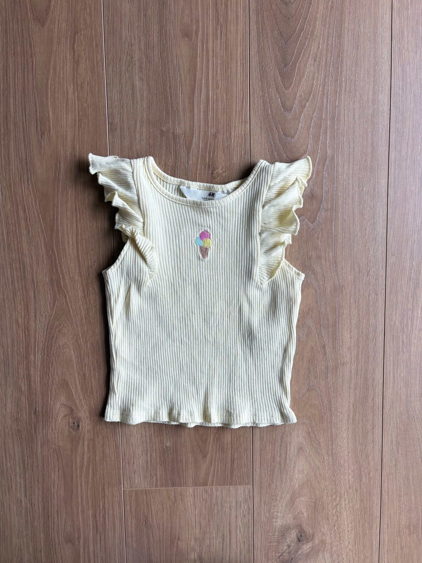 Camisole avec volant - H&M - 1 an 1/2 - 2 ans