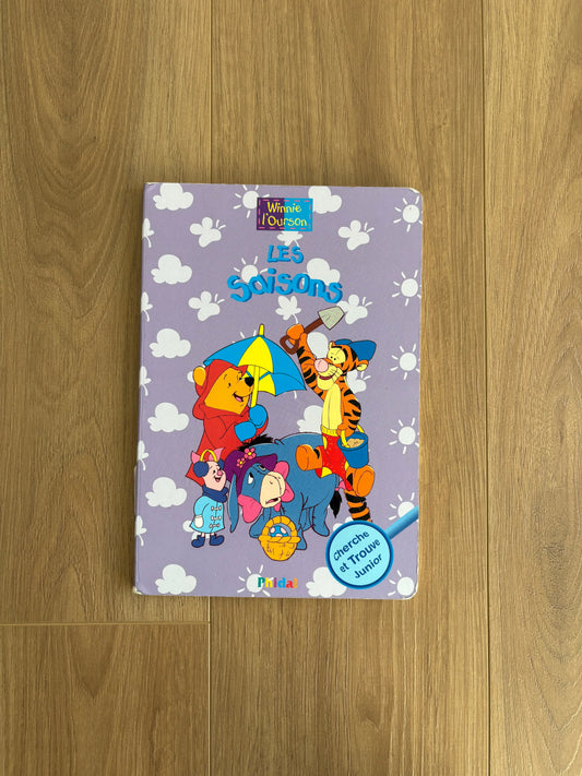 Les saisons - Winnie l’ourson , Cherche et trouve