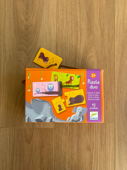 12 Casses-tête - Djeco - 2 ans et +