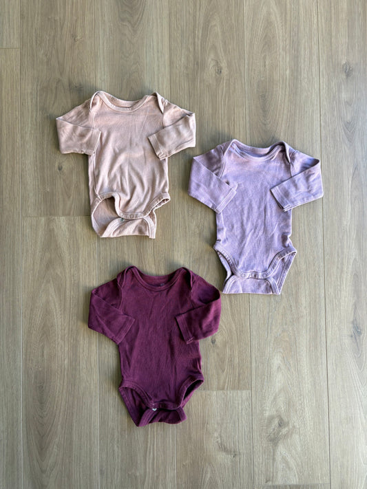 Lot Cache-couche côtelé - H&M - 1/2 mois