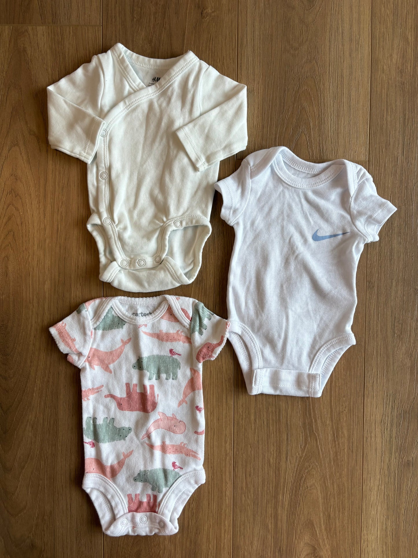 Lot Cache-couche - Nike + H&M + Carter’s - Newborn & 0/1M