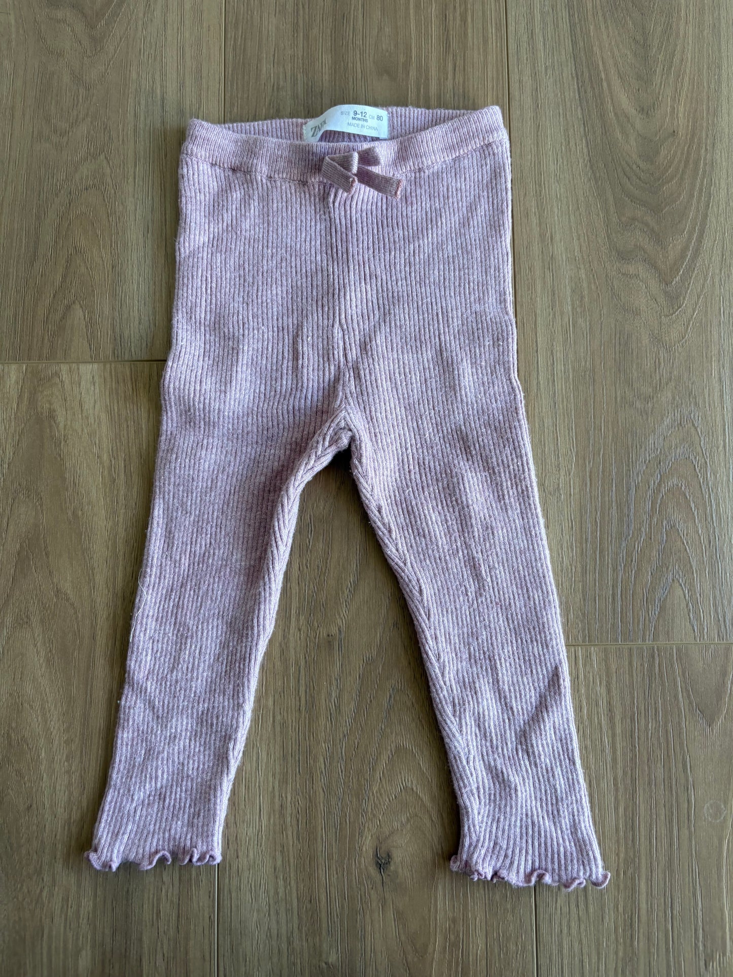 Legging côtelé - Zara - 9/12 mois