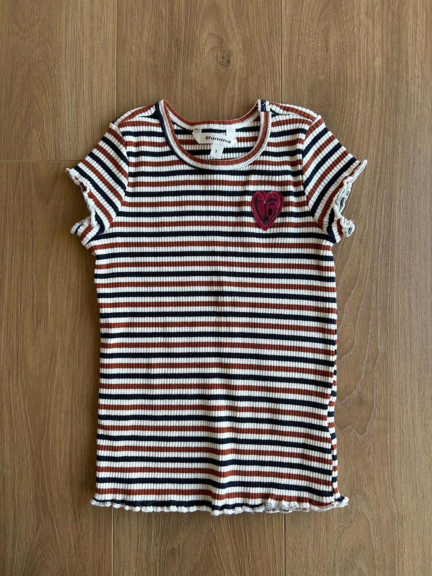 T-shirt côtelé - Blumind - 5 ans