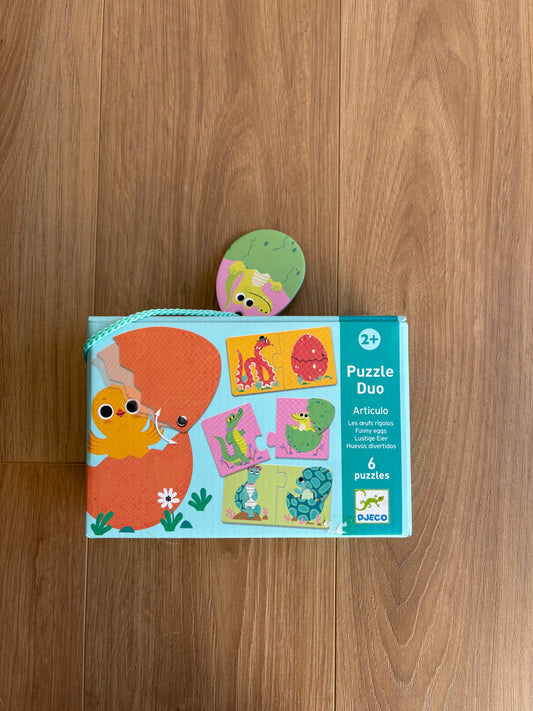 6 Casses-tête - Djeco - 2 ans et +