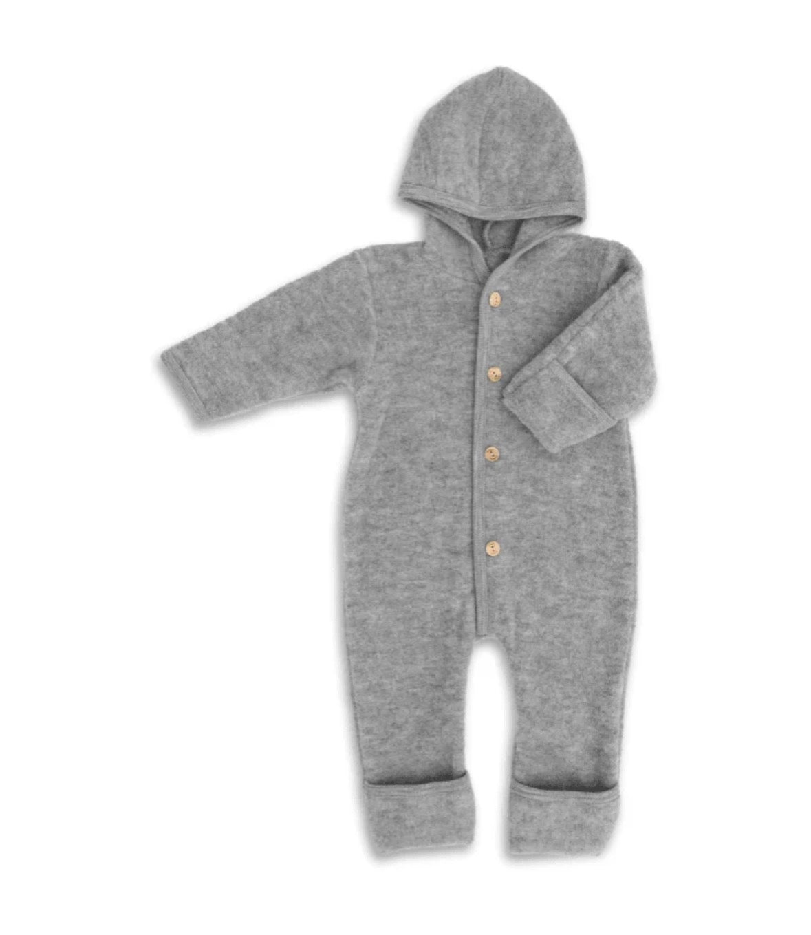 Manteau laine vierge 100% biologique - Engel - 3/6 mois (fait grand)