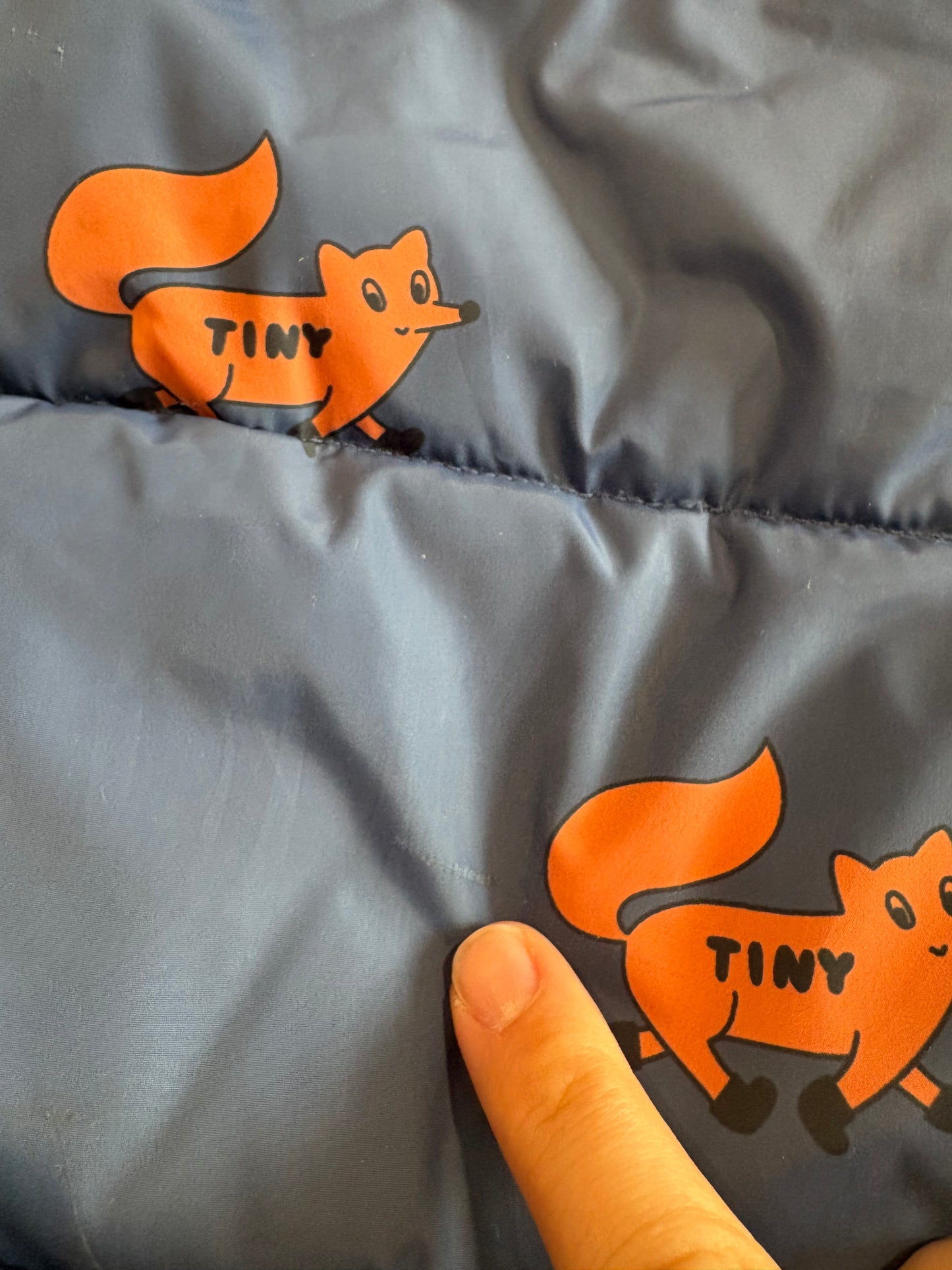 *Léger imparfait* Manteau Hiver - Tiny Cottons - 2 ans *Fait long*