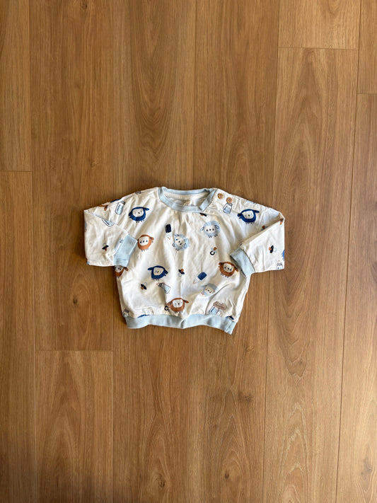 Crewneck - Souris Mini - 9/12 mois
